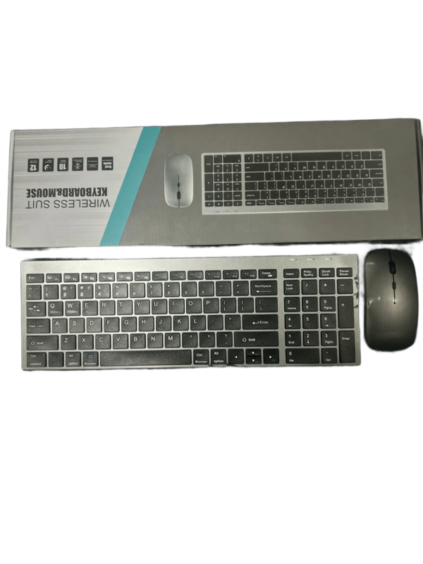 Kit Teclado e Mouse Sem Fio