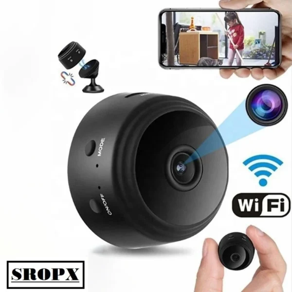 Mini Câmera Wi-Fi HD